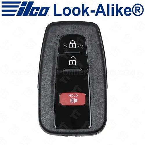 Ilco Toyota Smart Key - 3B - PRX-TOY-3B17 - Replaces: 8990H-35010