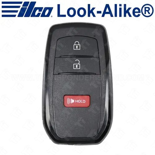 Ilco Toyota Smart Key - 3B - PRX-TOY-3B19 - Replaces: 8990H-47240