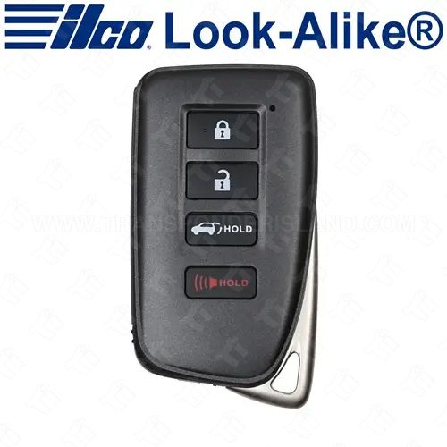 Ilco Lexus Smart Key - 4B Hatch - PRX-LEX-4B20 - Replaces: HYQ14FLB