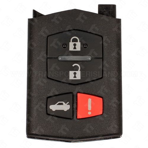 REFURBISHED 2006 - 2008 Mazda 6 Sedan Remote Flip Key - 4B Trunk Remote Part KPU41788 41525