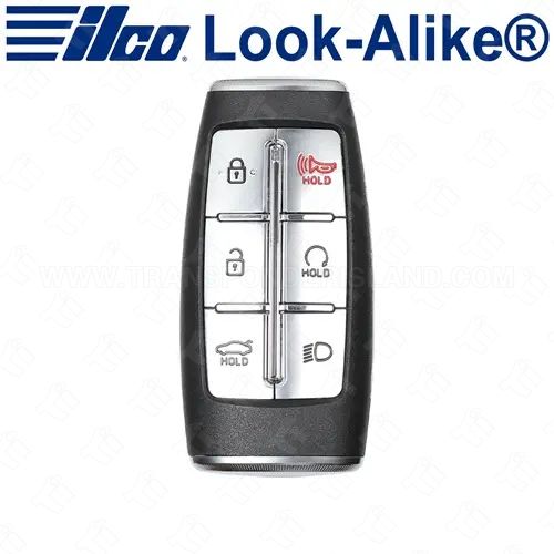 Ilco Genesis Smart Key - 6B Trunk / Remote Start / Lights - PRX-HYU-6B2 - Replaces: 95440-T1000