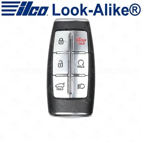 Ilco Genesis Smart Key - 6B Hatch / Remote Start / Lights - PRX-HYU-6B6 - Replaces: 95440-AR001
