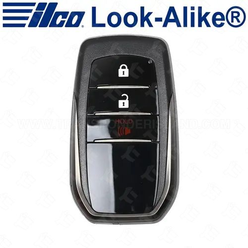 Ilco Toyota Smart Key - 3B - PRX-TOY-3B20 - Replaces: 89904-60X20