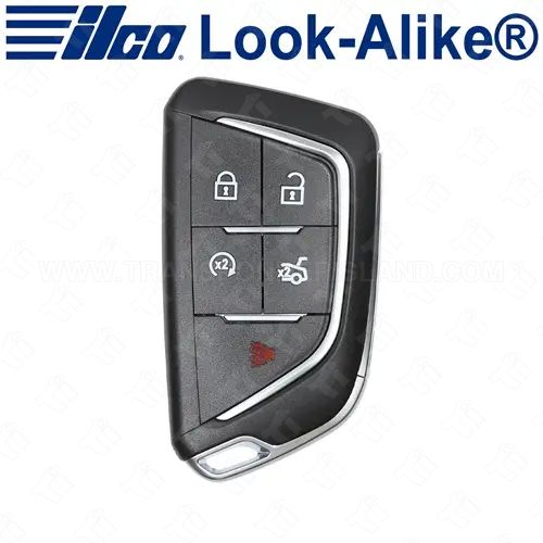 Ilco Cadillac Smart Key - 5B Trunk / Remote Start - PRX-CAD-5B7 - Replaces: YGOG20TB1