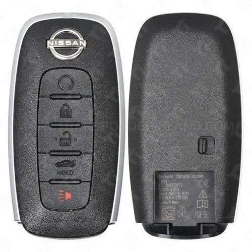 2025 - 2026 Nissan Smart Prox Key - 5B Trunk / Remote Start - KR5TXPZ3 285E3-7SF5E