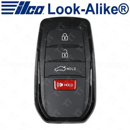 Ilco Toyota Smart Key - 4B Trunk - PRX-TOY-4B29 - Replaces: HYQ14FBW