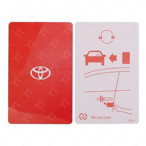 2026 Toyota RAV4 NFC Key Card - 897JH-42010
