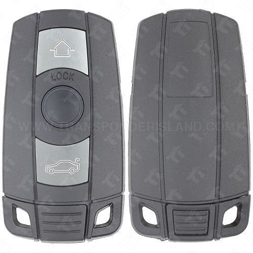 REFURBISHED RESHELLED 2003 - 2011 BMW Slot Key CAS3 - 315 MHZ - OEM Board KR55WK49127