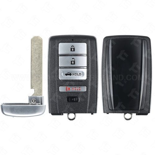 2014 - 2020 Acura Smart Key Shell 4B Trunk with Emergency Key