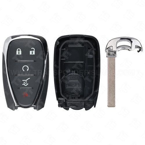 2018 - 2026 Chevrolet Smart Key Shell 5B Hatch / Starter for HYQ4AA HYQ4EA