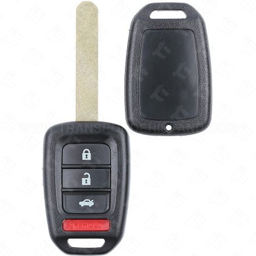 2013 - 2019 Honda 2nd Gen Aftermarket Remote Head Key Shell 4B Trunk