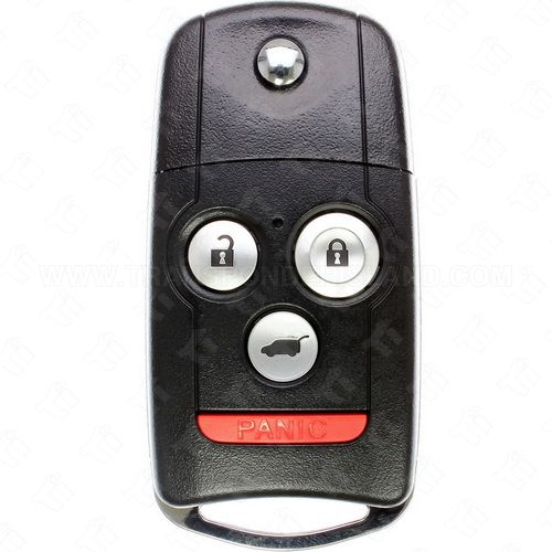 2007 - 2013 Acura MDX 5 Dr Sport Entertainment Remote Flip Key 4B Hatch - N5F0602A1A - 35111-STX-326