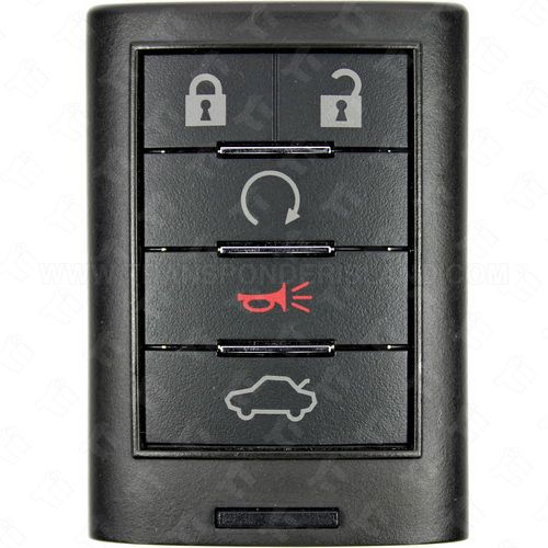 2008 - 2014 Cadillac CTS STS Smart Key 5B Trunk / Remote Start - M3N5WY7777A 25943677