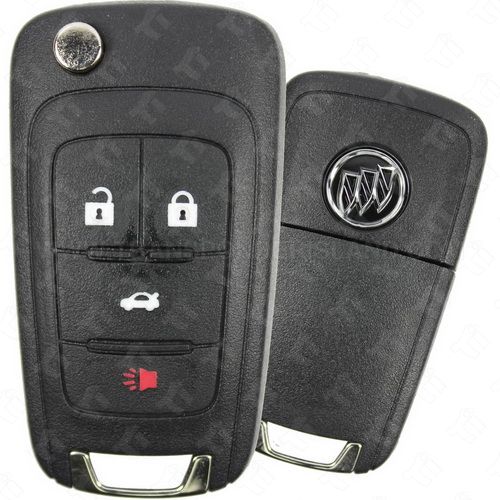 Strattec 2010 - 2022 Buick Lacrosse Regal Allure Verano Remote Flip Key - 4B Trunk - 5912555