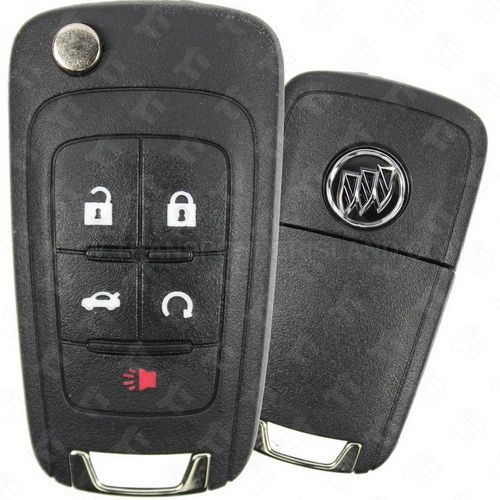 Strattec 2010 - 2022 Buick Allure Lacrosse Regal Verano Remote Flip Key - 5B Trunk / Starter - 5912556