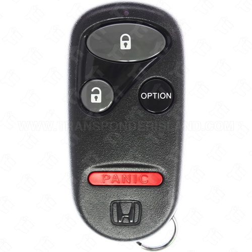 1996 - 2009 Honda Dealer Installed Keyless Entry Remote 4B with Option - A269ZUA101 - 08E61-S01-100