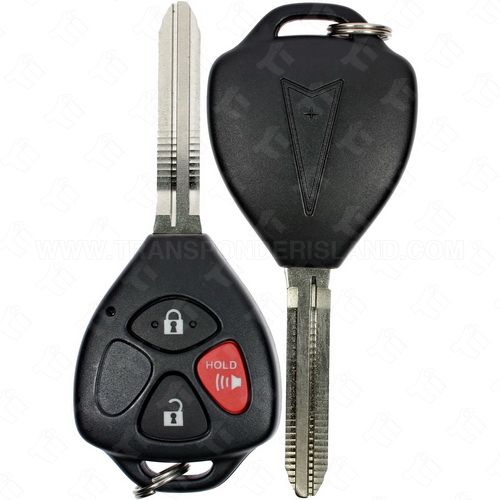 REFURBISHED 2009 - 2010 Pontiac Vibe Remote Head Key