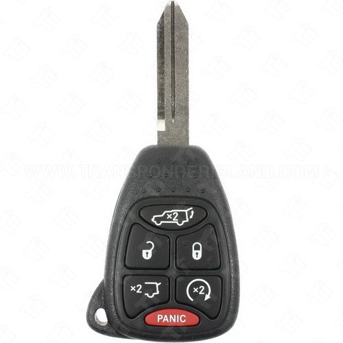 2007 - 2009 Jeep Commander LTD Remote Head Key 6B Hatch / Hatch Glass / Remote Start - OHT692427AA OHT692714AA