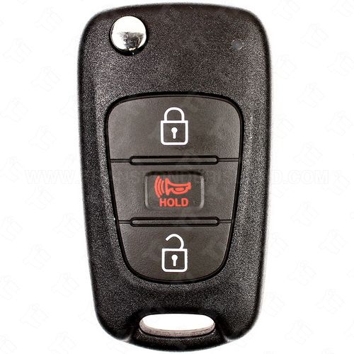 2010 - 2012 Kia Soul Remote Flip Key 3B Gen 1 - NYOSEKSAM11ATX (AM11MY) - HY15