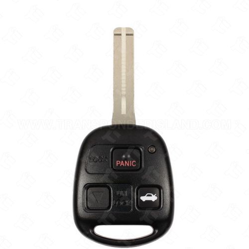 1998 - 2005 Lexus ES GS IS LS Remote Head Key - Panic / Triangle / Trunk - 4C