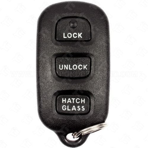 2003 - 2008 Toyota Corolla Matrix Keyless Entry Remote 4B Hatch Glass GQ43VT14T