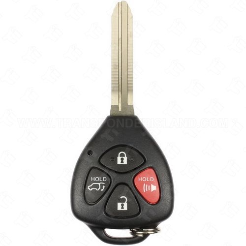 2009 - 2013 Toyota Venza Remote Head Key 4B Hatch - GQ4-29T - 4D 67