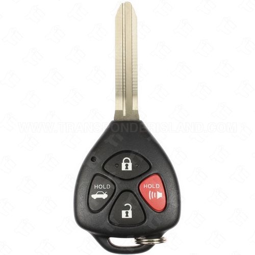 2008 - 2012 Toyota Corolla Avalon XL XLS Remote Head Key 4B Trunk - GQ4-29T - 4D 67
