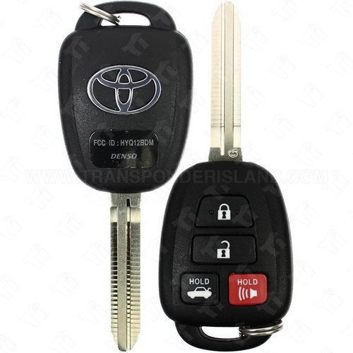 2012 - 2014 Toyota Camry Remote Head Key 4B Trunk - HYQ12BDM - G Chip