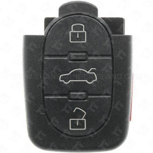 1998 - 2001 Volkswagen Round Button Flip Key - Remote Part IJ0959753F