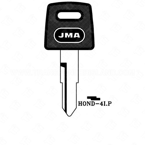 JMA Honda Motorcycle Double Sided 5 Cut Plastic Head Key Blank HOND-4I.P HD75P