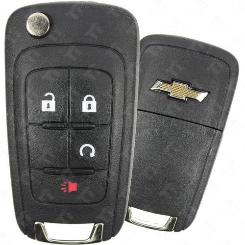 Strattec 2010 - 2021 Chevrolet Equinox Sonic Remote Flip Key - 4B Remote Start - 5913597