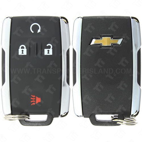 2015 - 2022 Chevrolet Silverado Colorado 4B Keyless Entry Remote - Chrome M3N-32337100