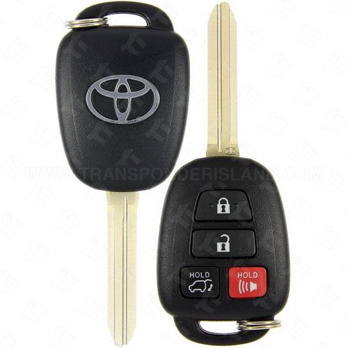 2013 - 2018 Toyota RAV4 Remote Head Key 4B Hatch - HYQ12BDM - H Chip