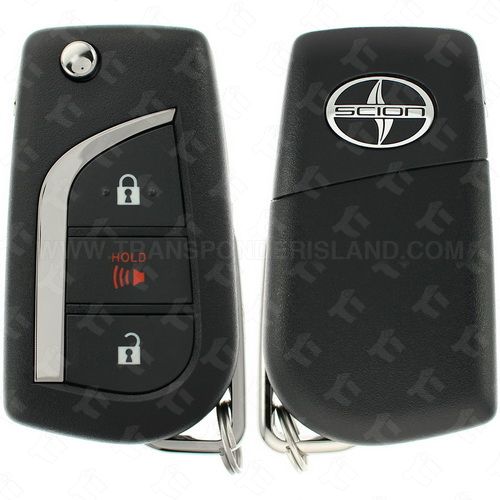 2014 - 2015 Scion tC 10 Series High Security Remote Flip Key