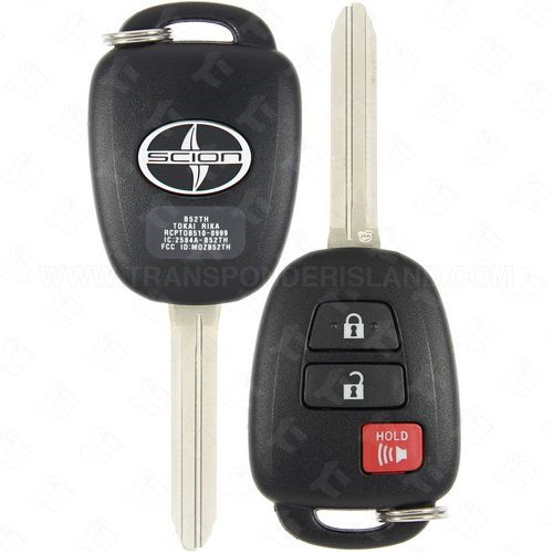 2013 - 2016 Scion tC Remote Head Key 3B - MOZB52TH - G Chip