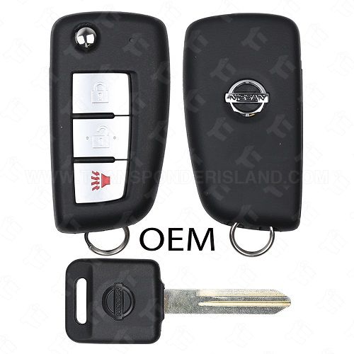 2014 - 2022 Nissan Rogue Remote Flip Key - CWTWB1G767