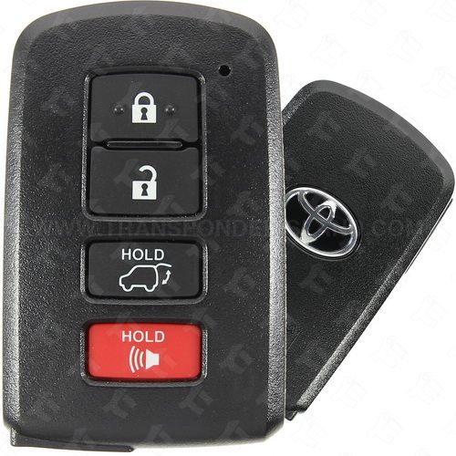 2014 - 2021 Toyota Highlander Sequoia Limited Smart Entry Key 4B Hatch - HYQ14FBA-2110 89904-0E121
