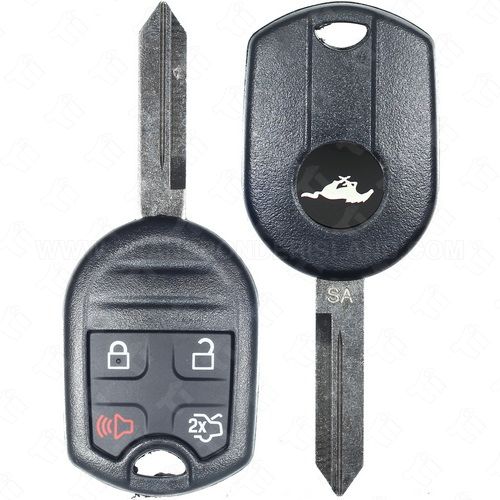 Strattec 2011 - 2015 Ford Mustang 4 Button 80 Bit Remote Head Key - 5921186