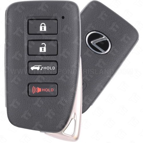 2015 - 2018 Lexus NX300h NX200T LX570 Smart Key 4B Hatch - HYQ14FBA-2110 89904-78470