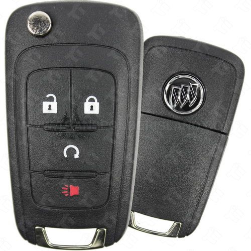 2013 - 2015 Buick Encore Remote Flip Key OEM - 4B Remote Starter - 13585811