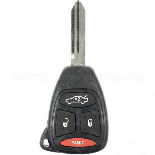 REFURBISHED 2005 - 2007 Jeep Commander Grand Cherokee Remote Head Key 4B with Trunk - KOBDT04A