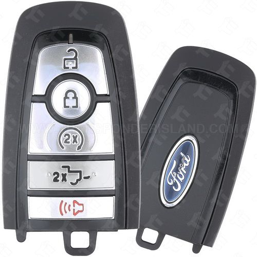 Strattec 2017 - 2024 Ford F-Series 2-Way PEPS Smart Key - 5 Button Tailgate / Remote Start - 5929503