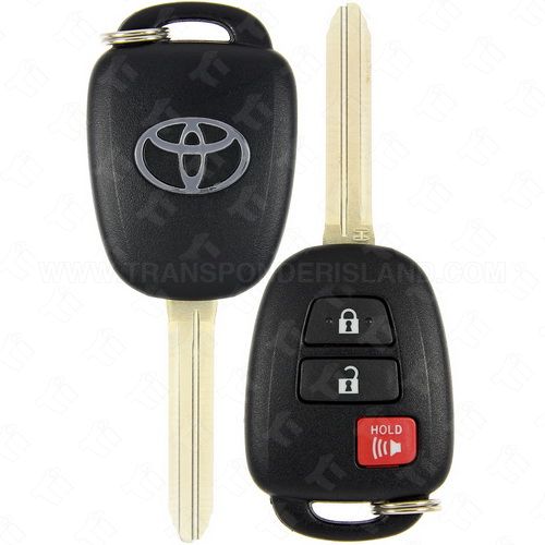 2013 - 2021 Toyota RAV4 Highlander Tacoma Remote Head Key 3B - HYQ12BDP - H Chip