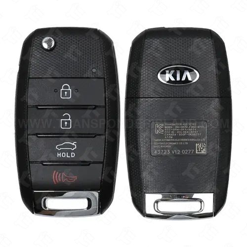 2017 - 2018 Kia Forte Remote Flip Key 4B Trunk Gen 2 - OSLOKA-875T (YD) - HY15 - YDD