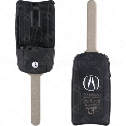 2007 - 2008 Acura TL Remote Flip KEY SHELL ONLY - OUCG8D-439H-A