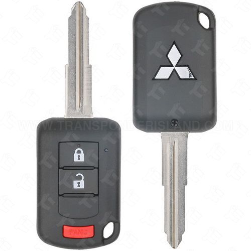 2013 - 2023 Mitsubishi Mirage Remote Head Key 3B with Shoulder - OUCJ166N