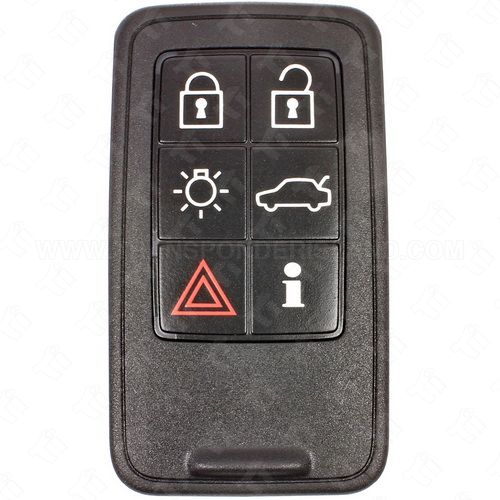 2007 - 2018 Volvo Smart Key 6B Trunk / Approach Lights / PCC - KR55WK49266 - 434 Mhz - 30659498