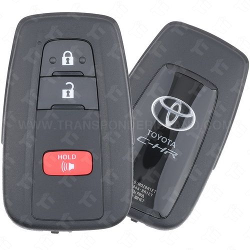 2018 - 2022 Toyota C-HR Smart Key 3B - MOZBR1ET - 0010 89904-F4300