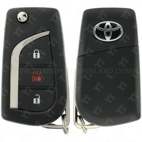 2018 - 2020 Toyota C-HR Remote Flip Key 3B - MOZB97TZ - 315 MHz (US Production)
