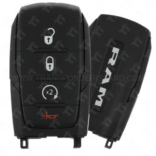2019 - 2020 Ram 1500 Pickup Smart Key 4B Starter - OHT4882056 - Black Sides 68575610AA
